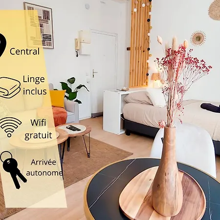 דירה L'ecrin Du Chateau Sejour A 2, Etudes, Professionnels A Calme Face Au Chateau Linge Et Wifi Inclus
