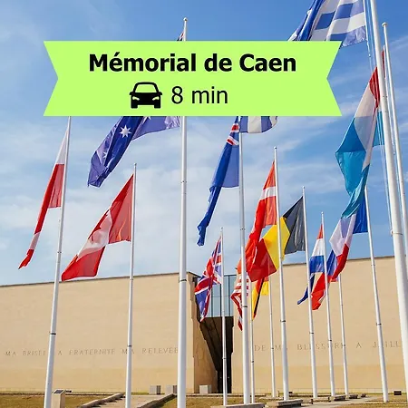 L'ecrin Du Chateau Sejour A 2, Etudes, Professionnels A Calme Face Au Chateau Linge Et Wifi Inclus קאין